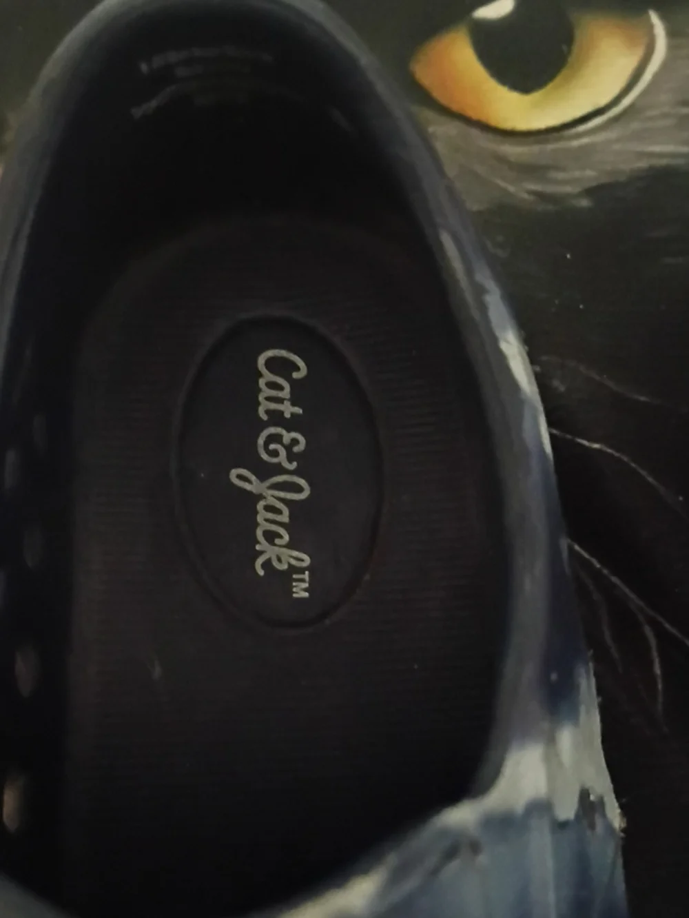 Cat & Jack Navy Blue Slip-On Perforated Water Shoes